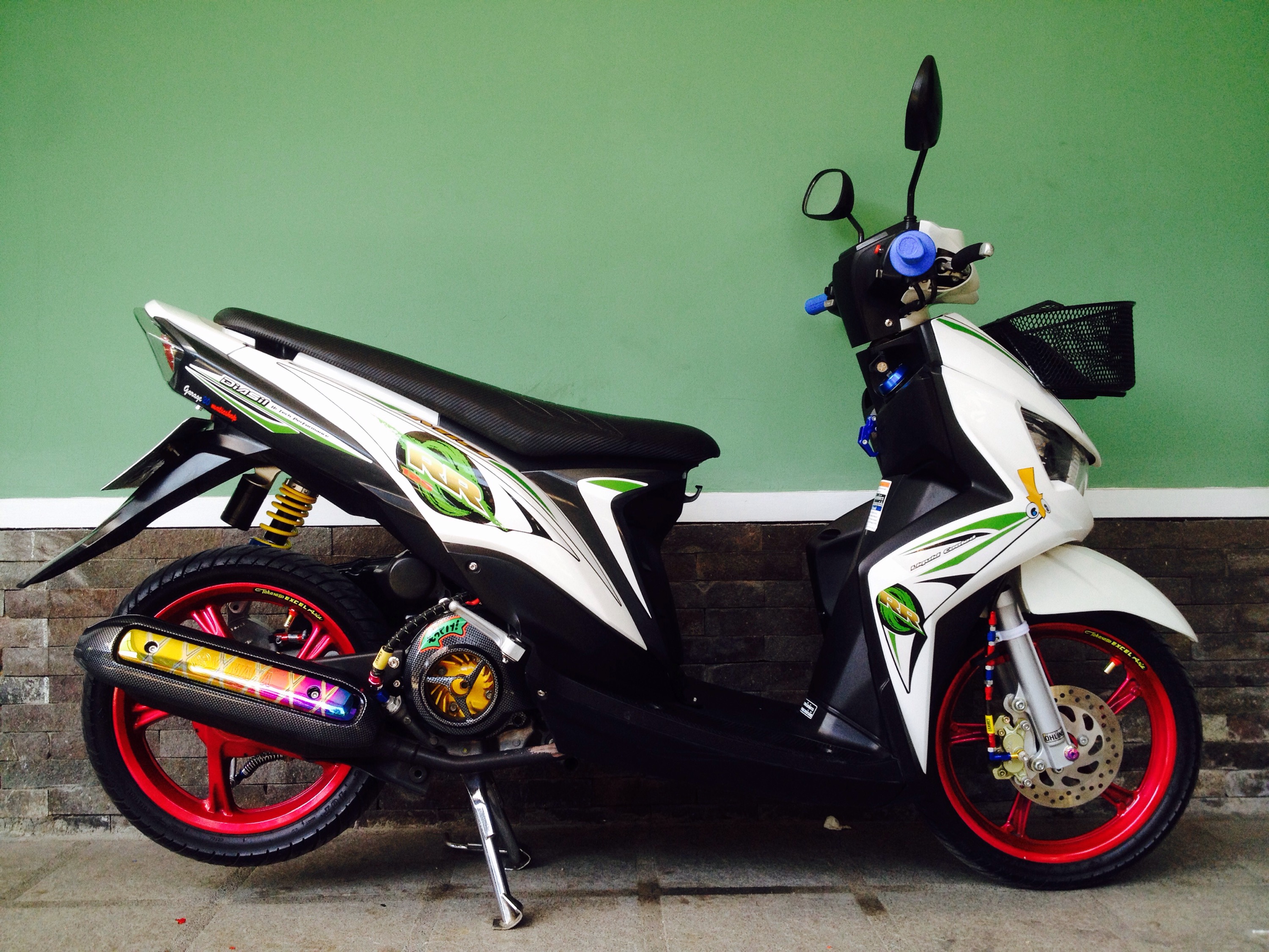 Kumpulan Modifikasi Motor Mio Sporty Thailook Terlengkap Kampong Motor